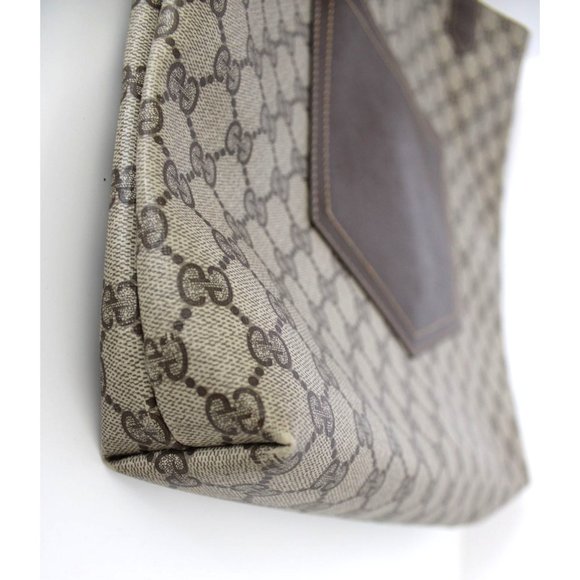 Gucci Vintage Sherry Line GG Coated Canvas Tote Bag - Picture 8 of 11